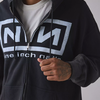 Urban Outfitters - Nails Logo Dye Tech Zip-Up Hoodie Sweatshirt - view 5