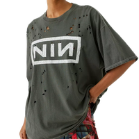 Urban Outfitters Nine Inch Nails The Fragility Tour Distressed T-Shirt Dress