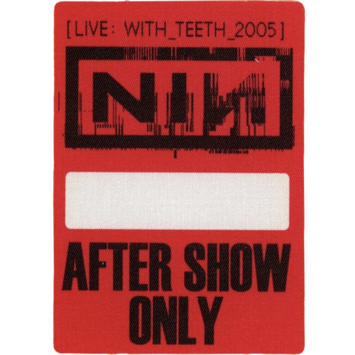 Live: With Teeth - After Show Red Rectangle Pass