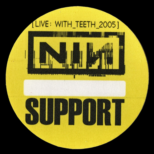Live: With Teeth - Support Yellow Circle Pass