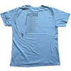 Live: With Teeth 2006 Tour Date T-Shirt (Blue) - view 3
