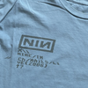 Live: With Teeth 2006 Tour Date T-Shirt (Blue) - view 2