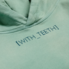 With Teeth 20 Washed Hoodie - view 2
