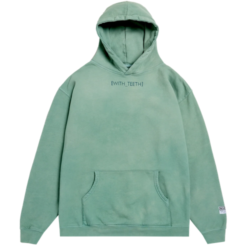 With Teeth 20 Washed Hoodie