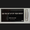With Teeth Promotional Business Card - Can You Get Up Off Your Knees? - view 4
