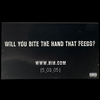 With Teeth Promotional Business Card - Will You Bite The Hand That Feeds? - view 3