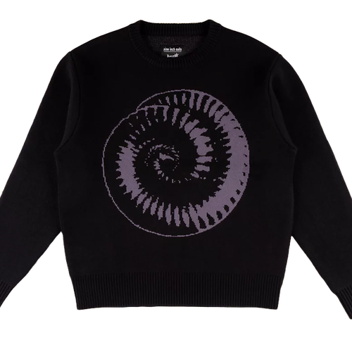 Welcome x Nine Inch Nails Spiral Black Knit Sweater