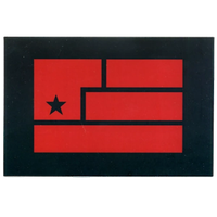 Year Zero Flag Sticker (Red)