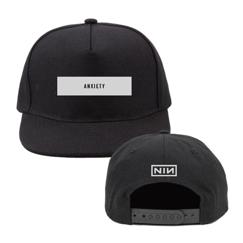 Anxiety Black Baseball Cap