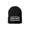 NIN Logo Black Beanie - view 1