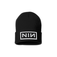 NIN Logo Black Beanie