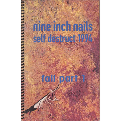 1994 Self Destruct Fall Tour Itinerary Part 1