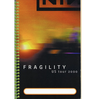 2000 Fragility US Tour Itinerary, Part 1