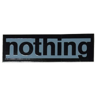 Nothing Records Sticker