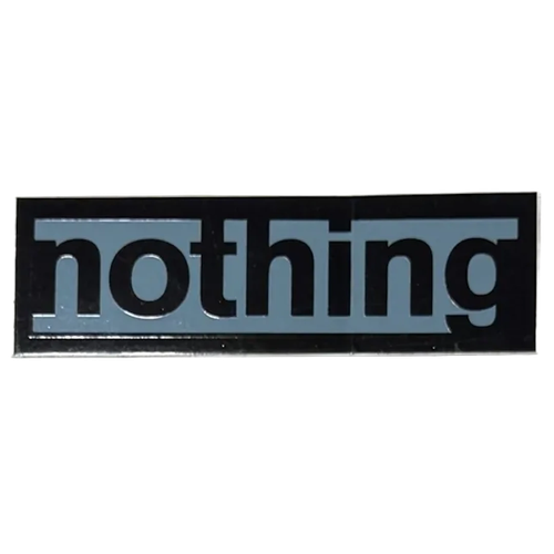 Nothing Records Sticker