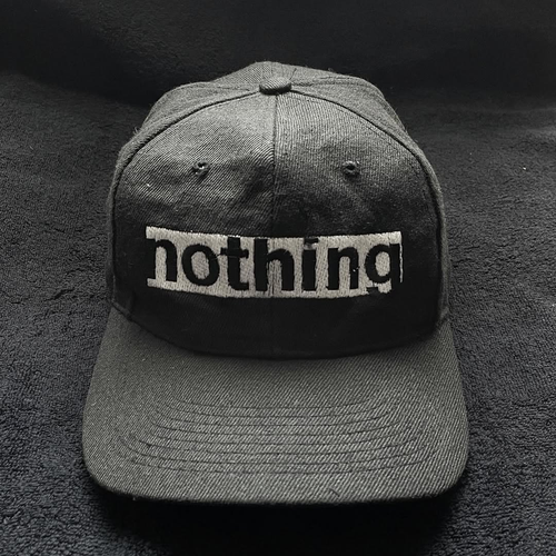 Nothing Records Logo Baseball Cap
