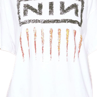 Forever 21 White "Salt" Graphic Tee